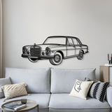 1972 280 SE W108 Perspective Metal Car Wall Art - MT1281