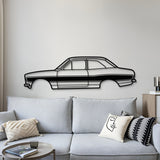 1973 Escort RS1600 Metal Car Wall Art - MT0154