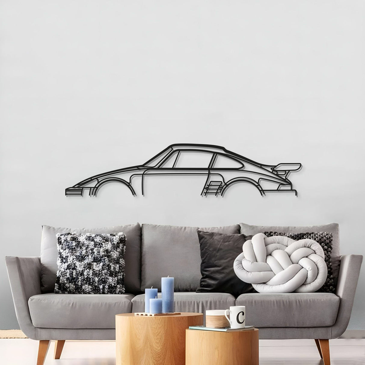 Classic Metal Car Wall Art - MT0847