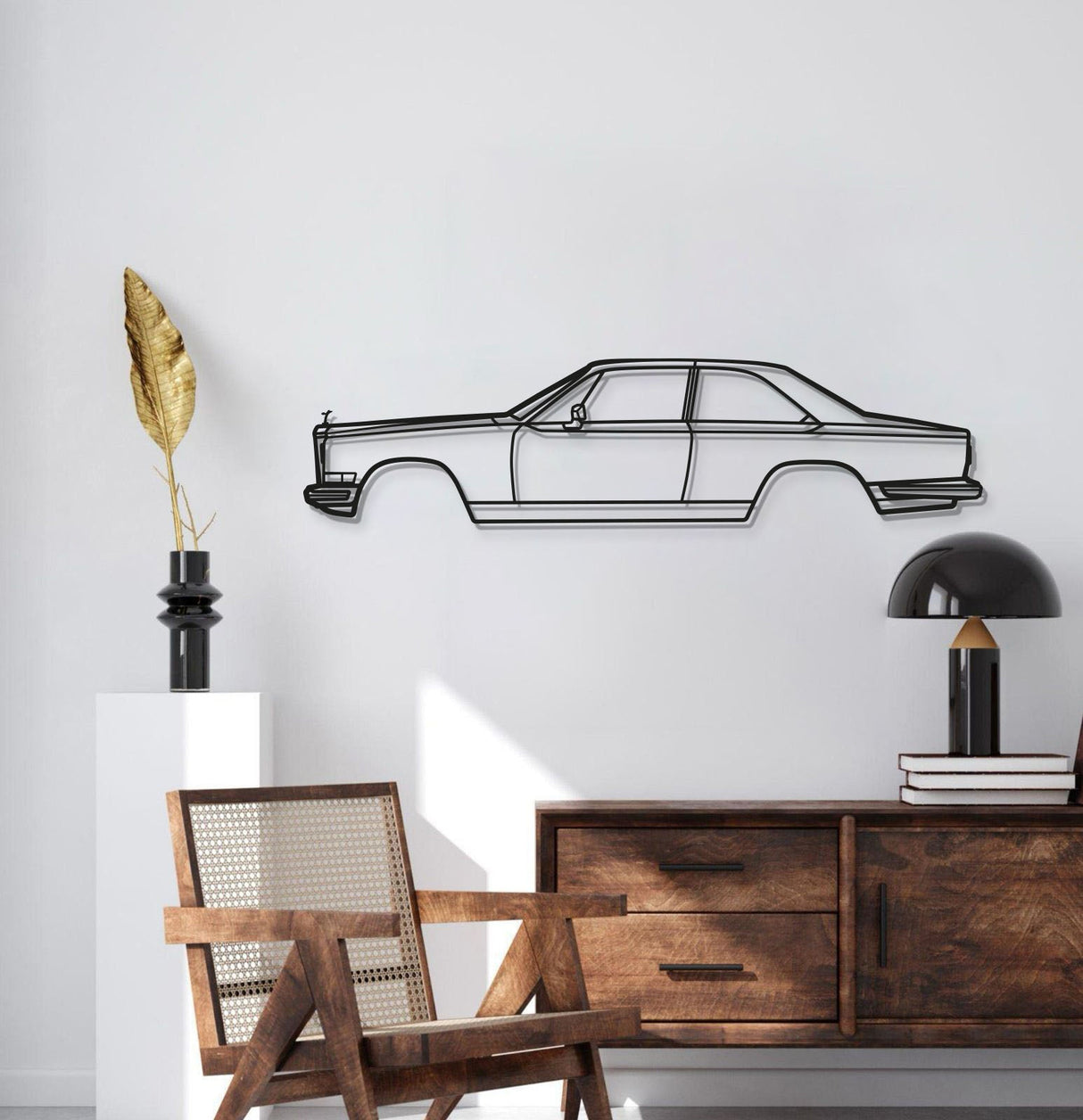 1975 Camargue Metal Car Wall Art - MT0165