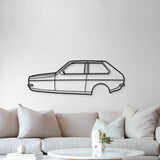 1977 Reliant Robin (MK1) Metal Car Wall Art - MT0176