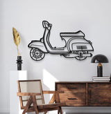 1977 Rally 200 Metal Motorcycle Wall Art - MT1418