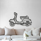 1977 Rally 200 Metal Motorcycle Wall Art - MT1418