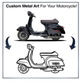 Your Personalized Motorcycle Metal Wall Art - MT1114