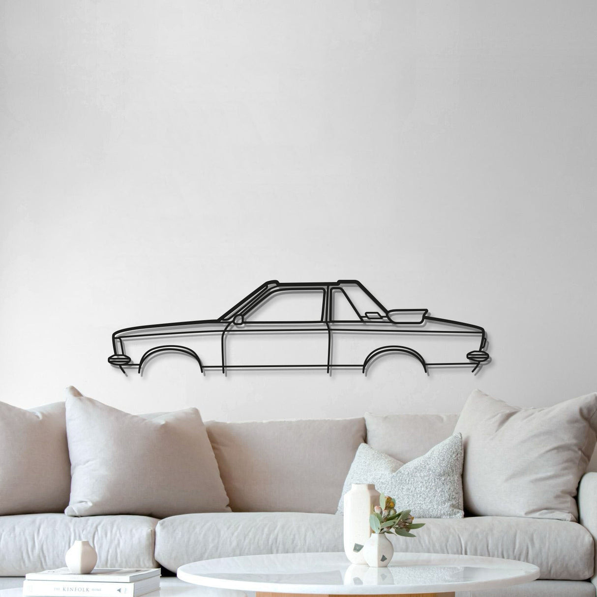 Kadett C Aero 1978 Classic Metal Car Wall Art - MT0996