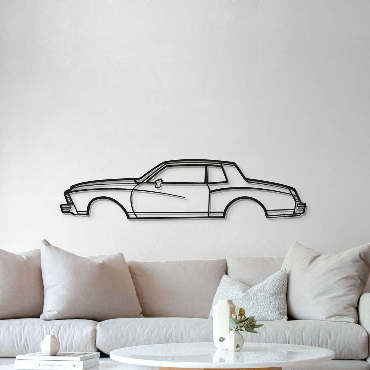 1979 Monte Carlo Metal Car Wall Art - MT0184