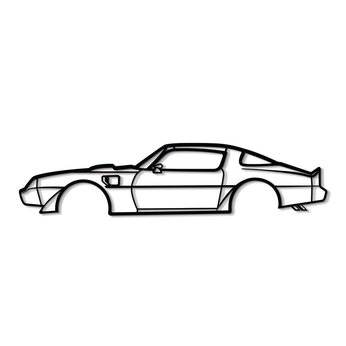 1979 Transam Metal Car Wall Art - MT0185