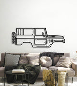 1979 FJ40 Metal Car Wall Art - MT0183