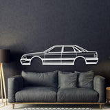 1980 V8 Metal Car Wall Art - MT0191