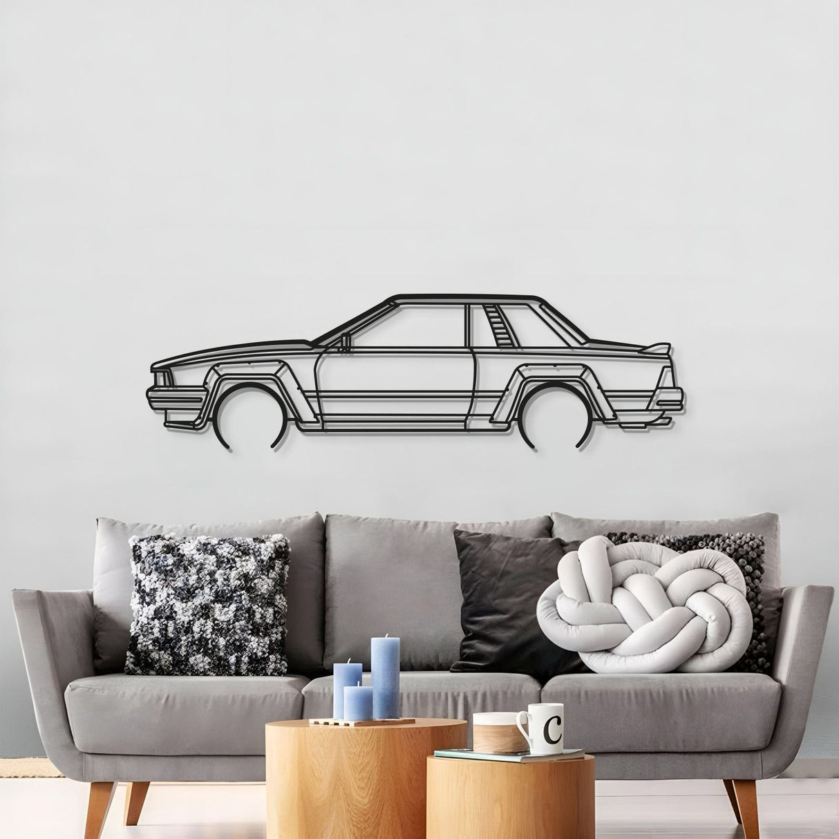 1983 240 RS Metal Car Wall Art - MT0194