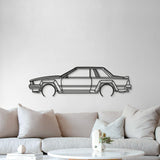 1983 240 RS Metal Car Wall Art - MT0194