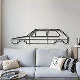 1980 Golf MK1 Classic Metal Car Wall Art - MT0189