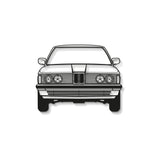 1982 323I Front View Metal Car Wall Art - MT1324