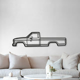 1983 Ranger 1st Gen Metal Car Wall Art - MT0200