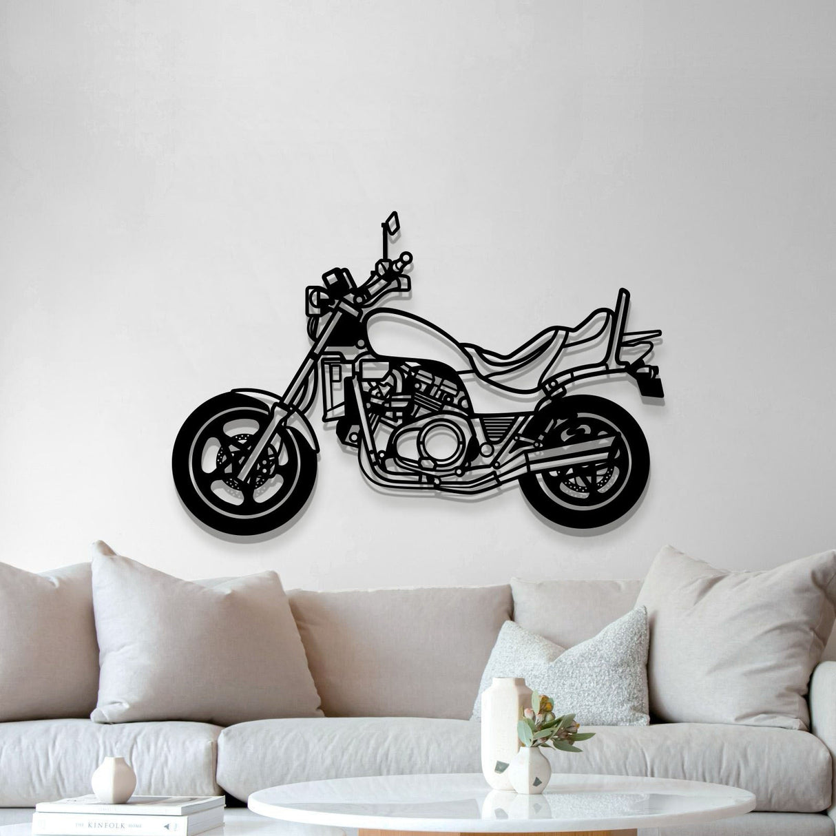 1983 V65 Magna Metal Motorcycle Wall Art - MT1395