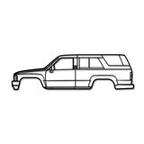 1984 4Runner 1st Gen (N60) Metal Car Wall Art - MT0201