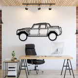 1986 LM002 Metal Car Wall Art - MT1193