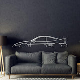 1987 Fiero Classic Metal Car Wall Art - MT0214