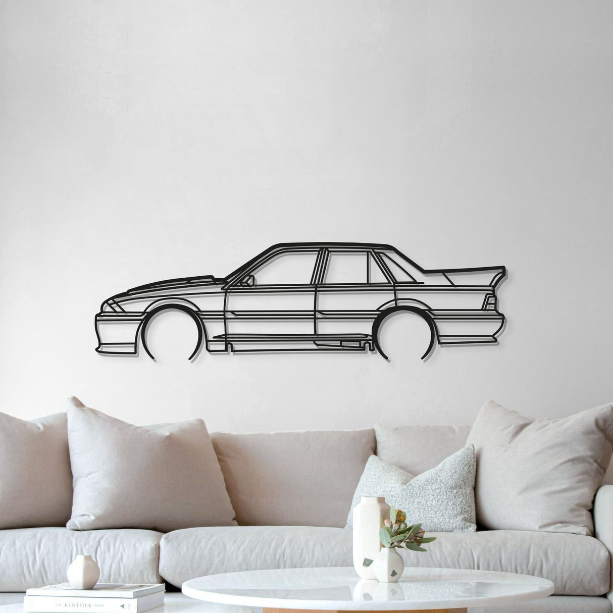 1988 HSV VL SS Metal Car Wall Art - MT0217