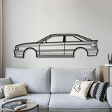 90 TYP 89 5 Zylinder Metal Car Wall Art - MT0843