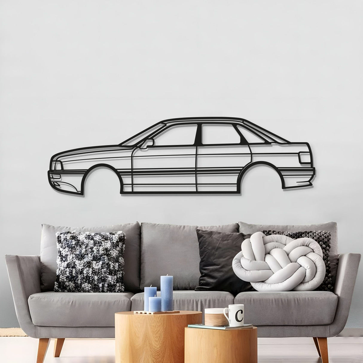 1990 TYP 89 B3 Metal Car Wall Art - MT0233