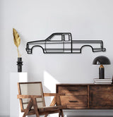 1991 S10 Metal Car Wall Art - MT0237