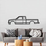 1991 S10 Metal Car Wall Art - MT0237