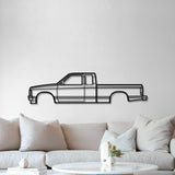 1991 S10 Metal Car Wall Art - MT0237