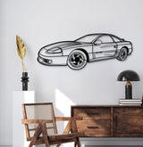 1991 Stealth RT Twin Turbo Perspective Metal Car Wall Art - MT1305