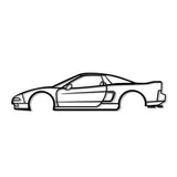 1991 NSX Metal Car Wall Art - MT0236