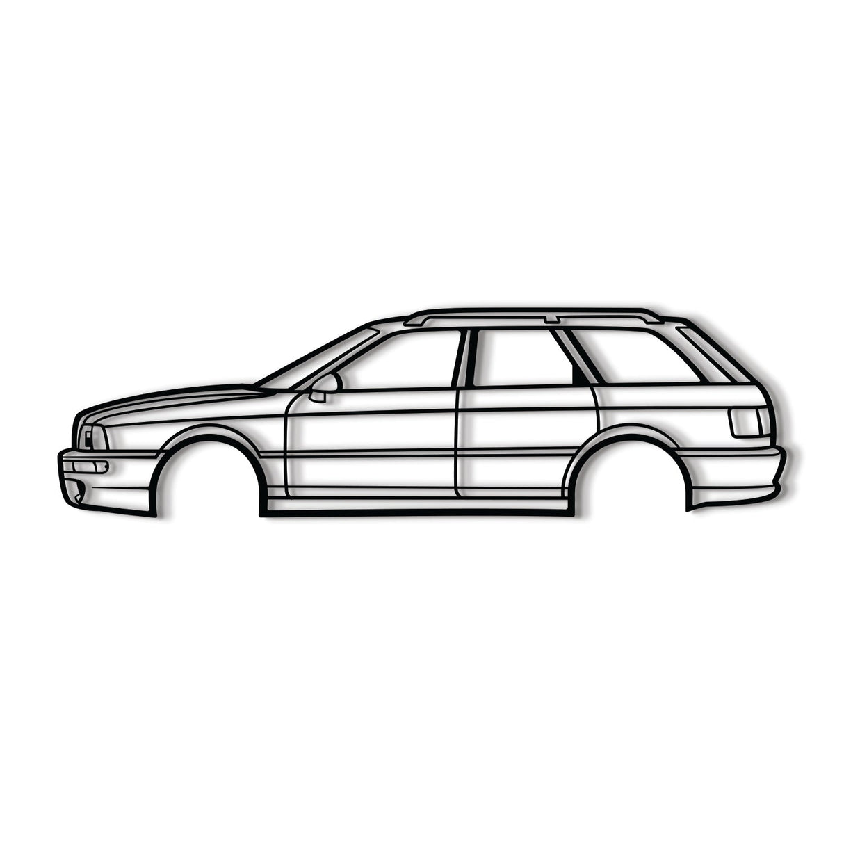 1993 RS2 Metal Car Wall Art - MT0247