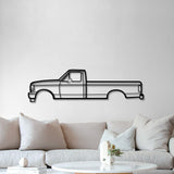 1993 F-150 9th Gen Metal Car Wall Art - MT0243