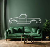 1993 Ranger 2nd Gen Metal Car Wall Art - MT0246