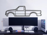 1993 Ranger 2nd Gen Metal Car Wall Art - MT0246