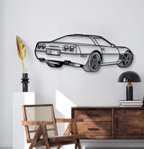 1994 Corvette ZR-1 Perspective Metal Car Wall Art - MT1307