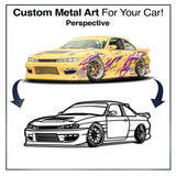 Your Personalized Car Metal Wall Art - MT1113