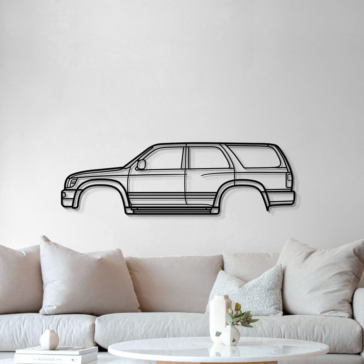 1996 4Runner 3rd Gen (N180)  Metal Car Wall Art - MT0257