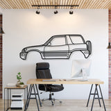 1996 RAV4 1st Gen (XA10) Metal Car Wall Art - MT0258