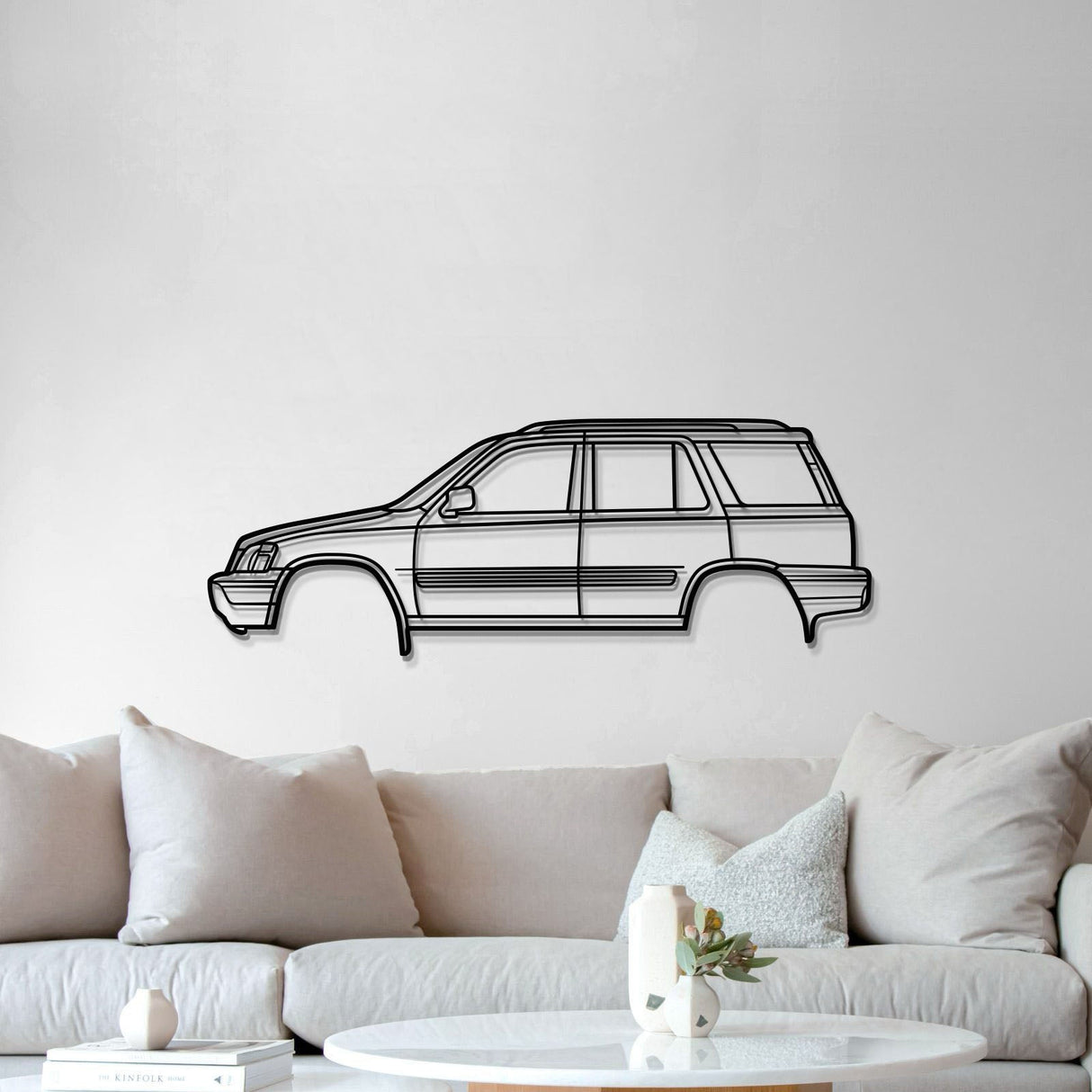 1997 CR-V 1st Gen Metal Car Wall Art - MT0261