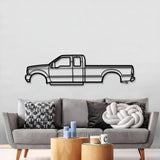 1998 F-250 Super Duty 1st Gen Metal Car Wall Art - MT0265