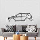 1998 M-Class W163 (1st Gen) Metal Car Wall Art - MT0269