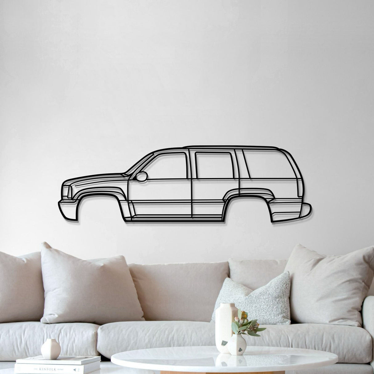 1999 Escalade 1st Gen Metal Car Wall Art - MT0274