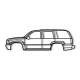 1999 Escalade 1st Gen Metal Car Wall Art - MT0274