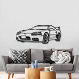 1999 3000GT Perspective Metal Car Wall Art - MT0455