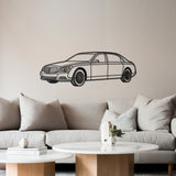 62S Perspective Metal Car Wall Art - MT1219