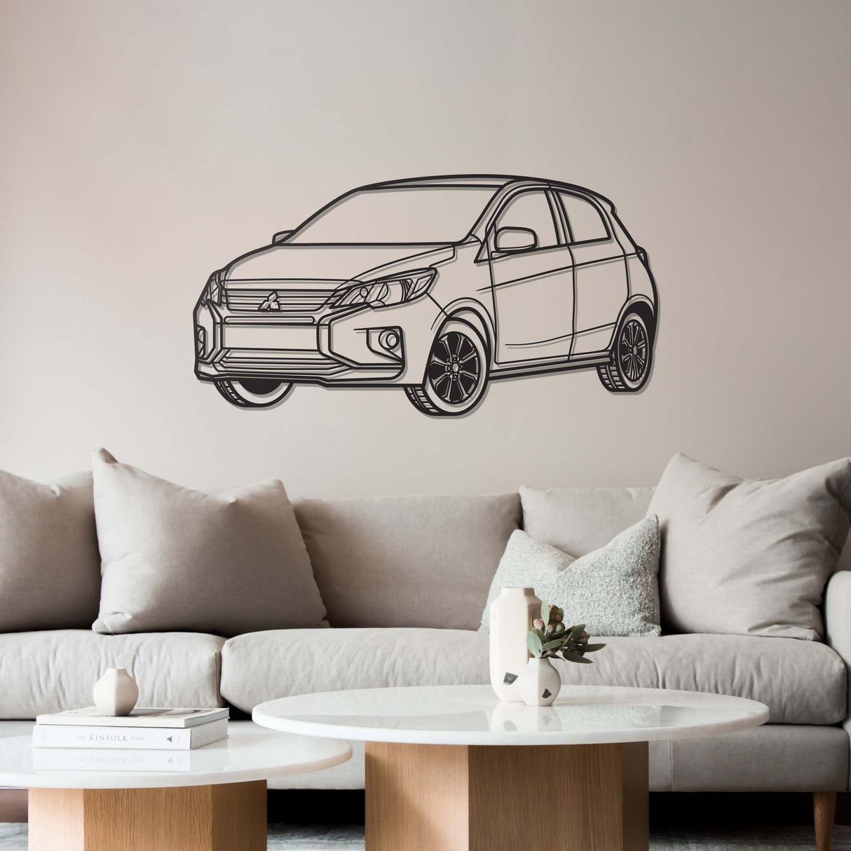 2020 Mirage Perspective Metal Car Wall Art - MT1221