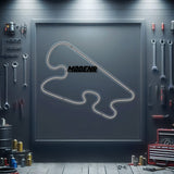 Modena Metal Neon Race Track - MTN0141