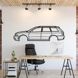 2004 RS4 B5 Metal Car Wall Art - MT0315