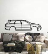 2004 RS4 B5 Metal Car Wall Art - MT0315