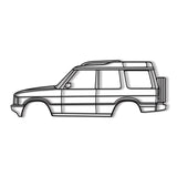 2000 Discovery Series II (L318) 1st Gen Metal Car Wall Art - MT0279